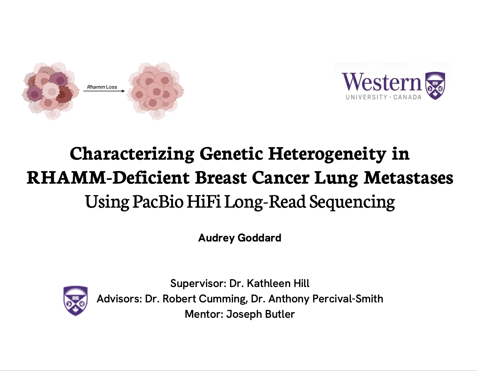 Honors Thesis in Genetics